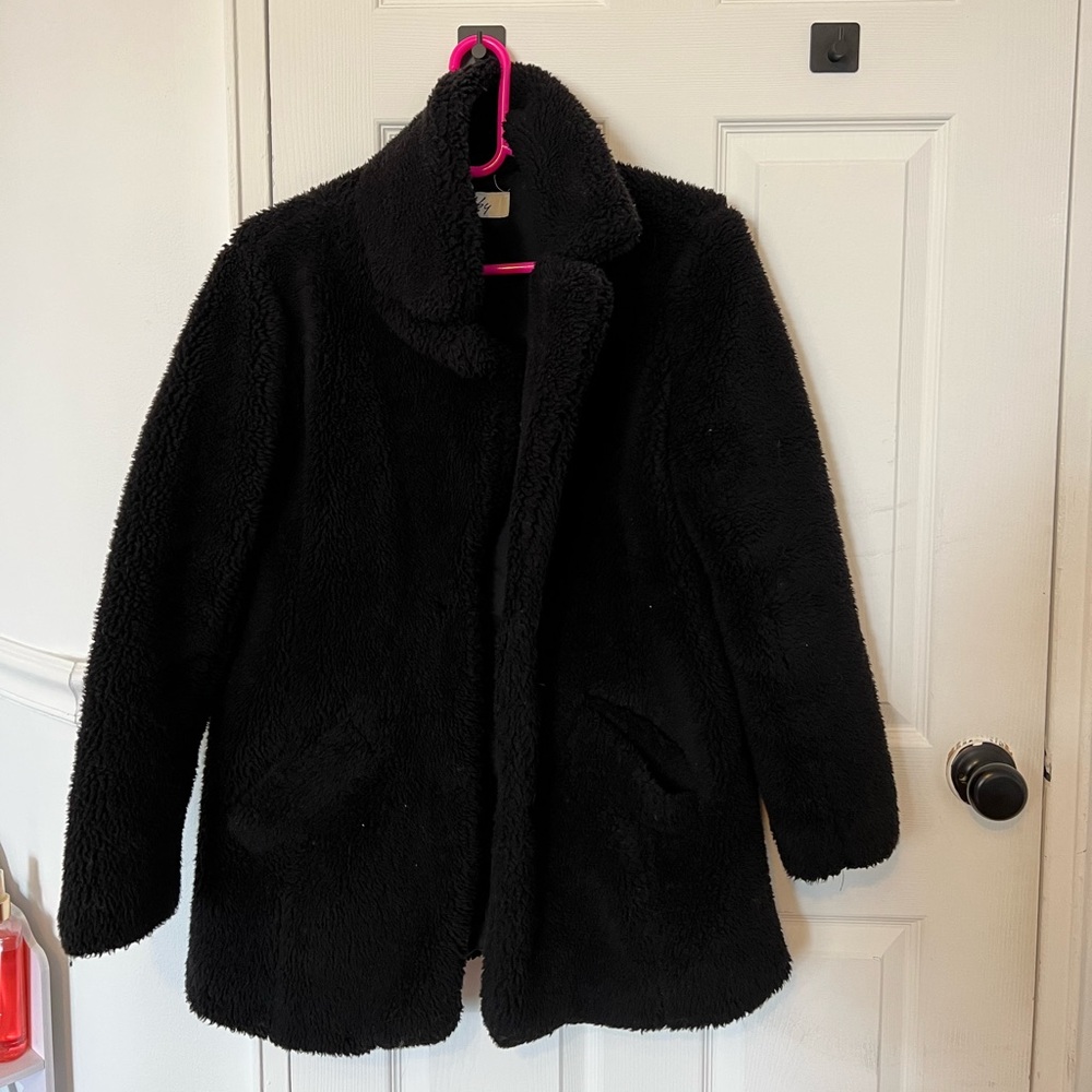 Teddy bear jacket size medium